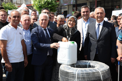 Bursa Büyükşehir’den Domaniçli çiftçilere tarımsal destek