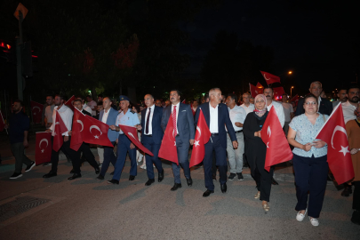 Yenişehir'de 15 Temmuz ruhu yeniden canlandı!