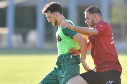 Bursaspor'dan hazırlık maçında gollü prova