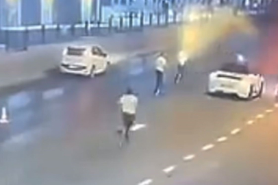 Bursa'da uygulamadan kaçan sürücüye polisten dubalı müdahale