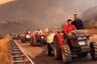 Bursalı çiftçiler Bilecik’teki yangın için seferber oldu