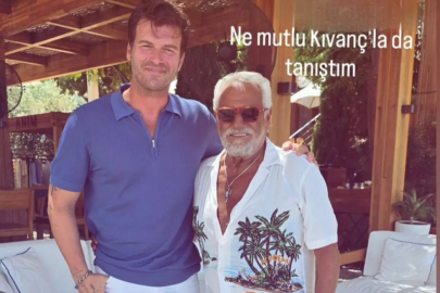 Kıvanç Tatlıtuğ ve Fedon Bodrum’da buluştu!