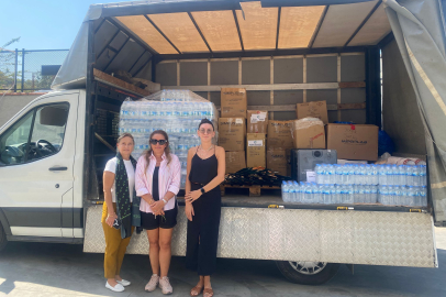 BUSADER'den yangın bölgesine destek eli