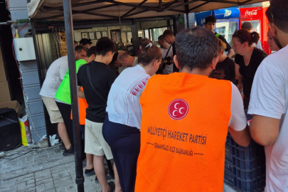 MHP Osmangazi İlçe Başkanlığı’ndan yangın bölgesine destek seferberliği