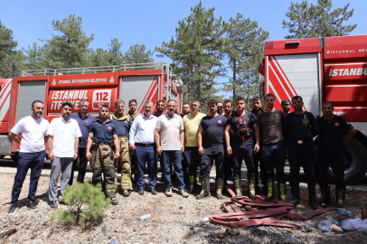 Ağıralioğlu, Bursa’daki yangın sahalarını yerinde inceledi