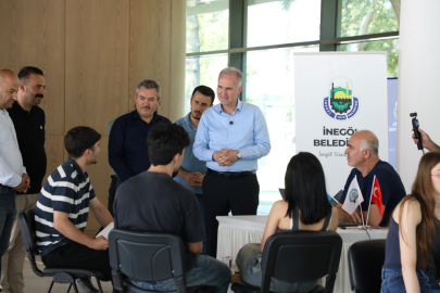Başkan Alper Taban’dan üniversite adaylarına moral ziyareti