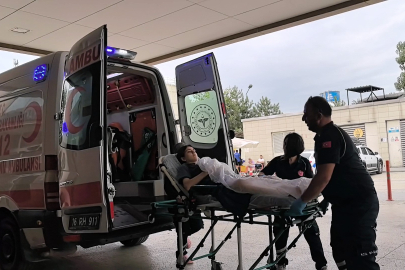 Bursa'da market çalışanı sıcak su kazasında yaralandı