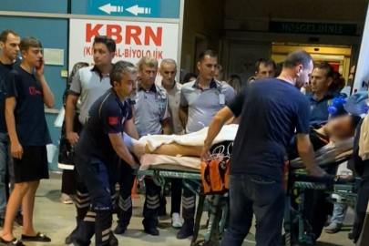 Bursa’da motosikletle çarpışan bisikletli genç beyin kanaması geçirdi