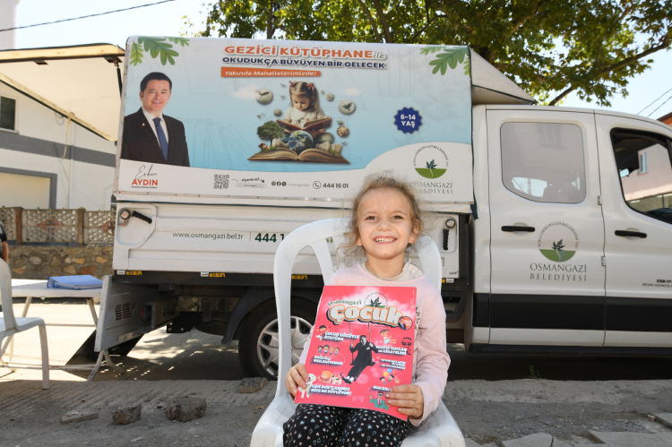 Osmangazi Gezici Kütüphane binlerce çocukla buluştu - Bursa Hayat Gazetesi-4