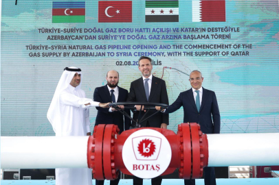 Azerbaycan gazının Türkiye üzerinde Suriye’ye sevki başladı