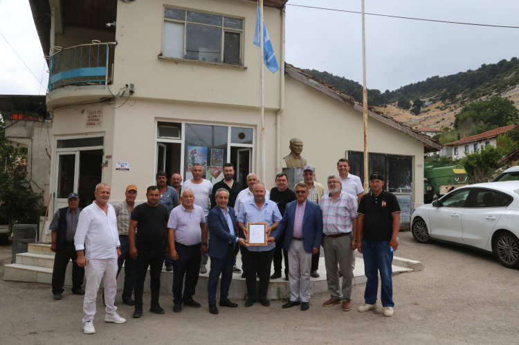 BESOB'dan yangın bölgesine ziyaret! Esnaf, afetzedelerin yanında -Bursa Hayat-2