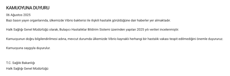 Türkiye'de 'Et Yiyen Bakteri' vakası var mı? Bakanlık açıkladı!-Bursa Hayat Gazetesi-2