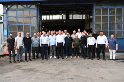 Başkan Karabatı, sanayi esnafıyla sabah kahvaltısında buluştu