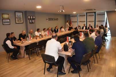 Başkan Oktay Yılmaz’dan BEKSİAD yönetimine teşekkür ziyareti