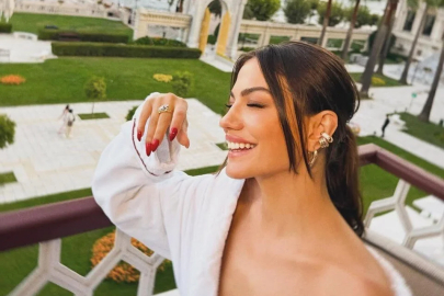 Demet Özdemir’den tatil kareleri