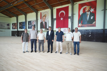 Yenişehir Kapalı Spor Salonu resmi müsabakalara hazırlanıyor
