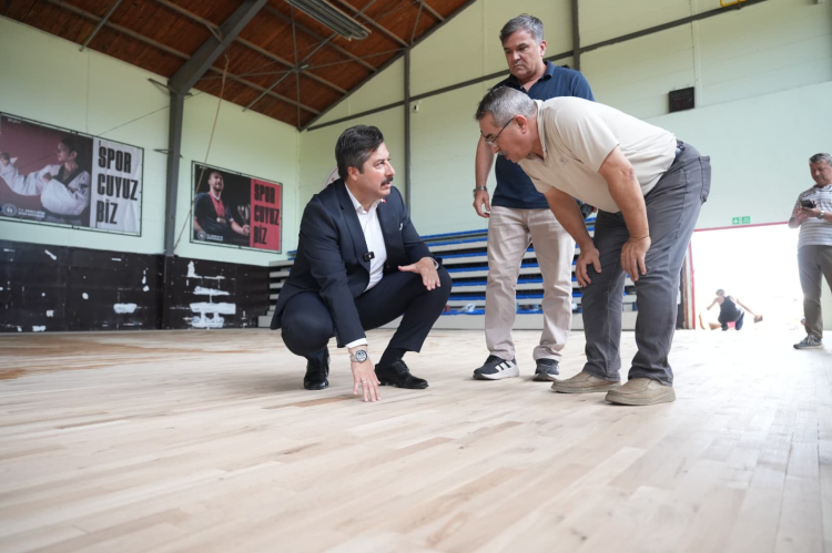 Yenişehir Kapalı Spor Salonu resmi müsabakalara hazırlanıyor -Bursa Hayat-2