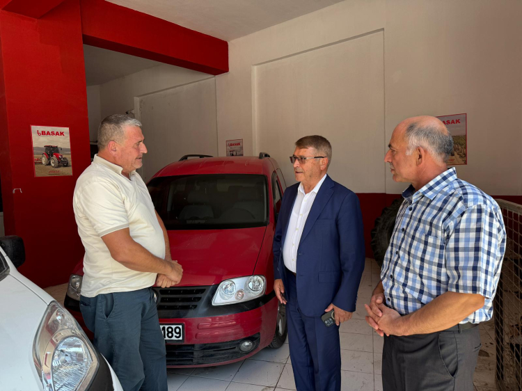 BESOB’dan Harmancık’a ziyaret! Esnafı ve vatandaşlar ile görüştüler -Bursa Hayat-2