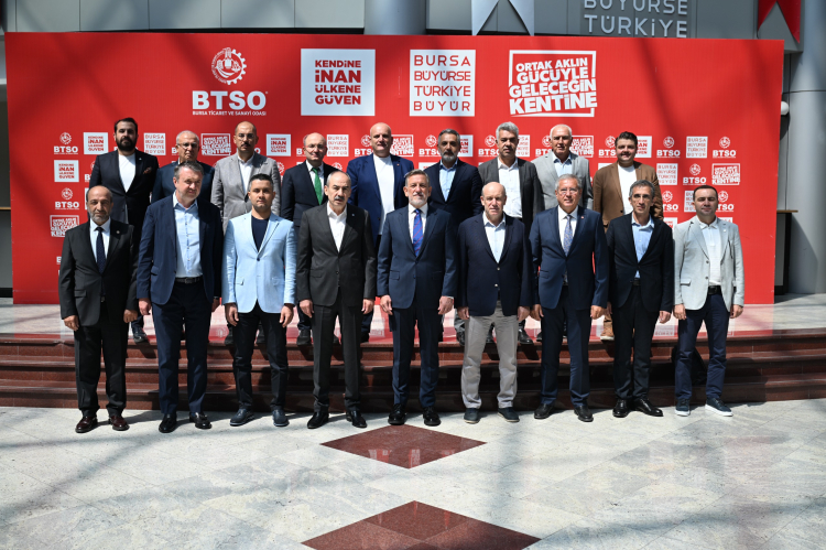 Kayseri Ticaret Odası Heyeti, BTSO’yu ziyaret etti -Bursa Hayat-2