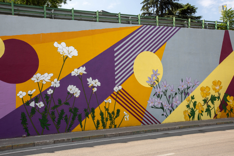 Duvarlar Bursa’nın simgeleriyle hayat buldu -Bursa Hayat-2