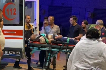 Bursa'da devrilen traktörden düşerek ağır yaralandı