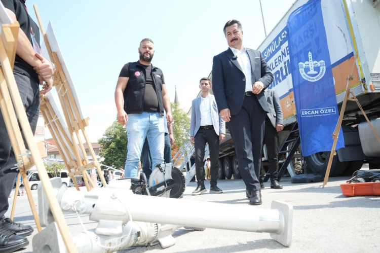 Bursa Yenişehir'de deprem gerçeği simülasyonla anlatıldı - Bursa Hayat Gazetesi-2