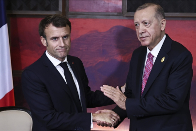 Erdoğan ve Macron arasında yoğun gündemli telefon görüşmesi