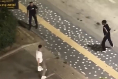 Bursa Nilüfer’de sokak ortasında şiddet!