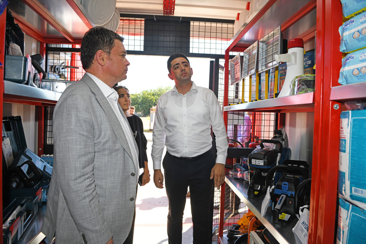 Osmangazi’de bir mahalleye daha hayat kurtaran afet müdahale istasyonu - Bursa Hayat Gazetesi-3