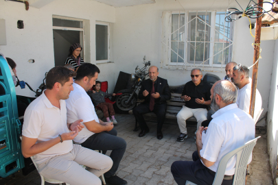 Bursa PEDER'den şehit itfaiyecinin ailesine moral ziyareti