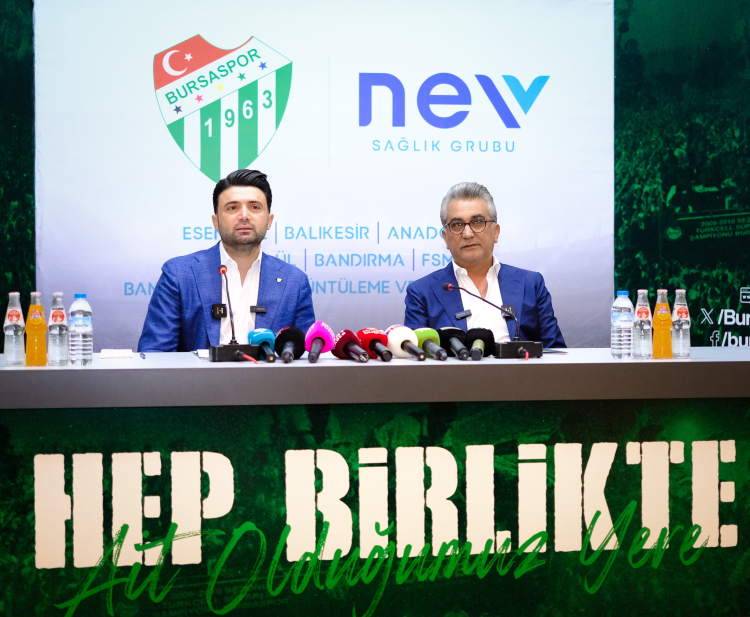 Bursaspor ile Nev Sağlık Grubu arasında istasyon isim hakkı anlaşması - Bursa Hayat Gazetesi-2
