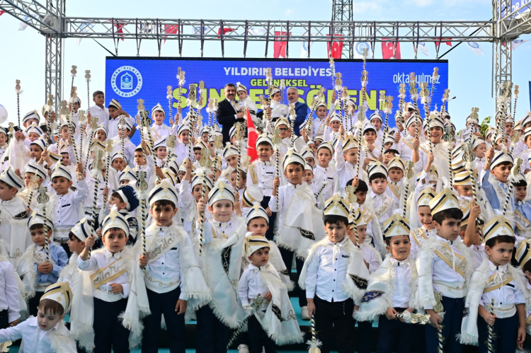 Yıldırım'da 600 çocuğa unutulmaz sünnet şöleni - Bursa Hayat Gazetesi-3