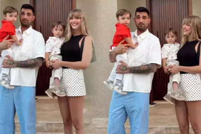 İdo Tatlıses ve Yasemin Şefkatli’nin ikizleri bir yaşında