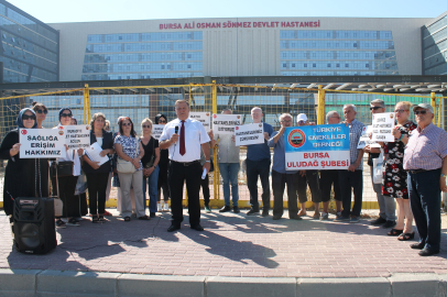 TÜED Uludağ’dan Ali Osman Sönmez Devlet Hastanesi tepkisi