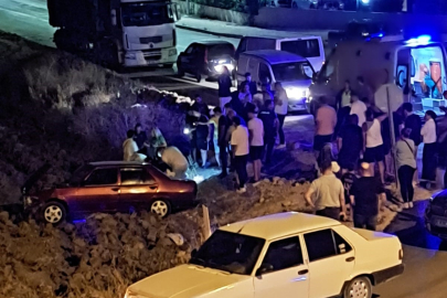 Bursa'da damadının aracıyla kaçarken tarlaya uçtu