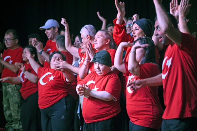 OBAM öğrencilerinden 30 Ağustos'a anlamlı kutlama