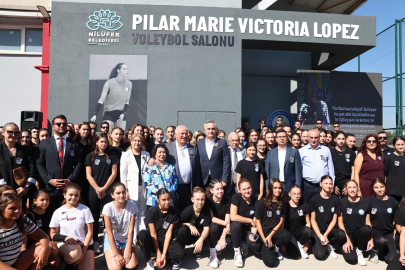 Pilar Marie Victoria Lopez’in anısı Bursa Nilüfer’de yaşatılıyor