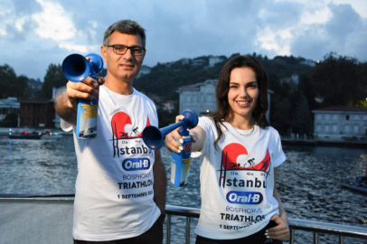 İstanbul’da Avrupa ve Asya Triatlonu buluştu