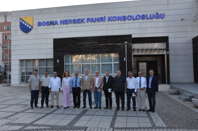 Bursa’daki Balkan derneklerinden Muzaffer Çilek’e anlamlı ziyaret