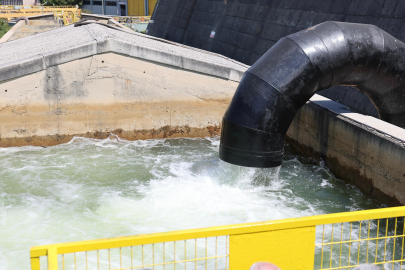 Çınarcık bypass hattı devrede! Günlük 110 bin metreküp su akışı başladı