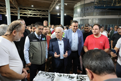 Bursa’da balıkçılar yeni sezona merhaba dedi!