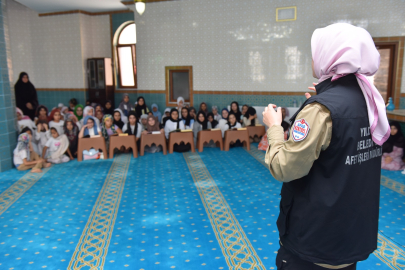 Bursa Yıldırım’da afet bilinci küçük yaşta kazandırılıyor