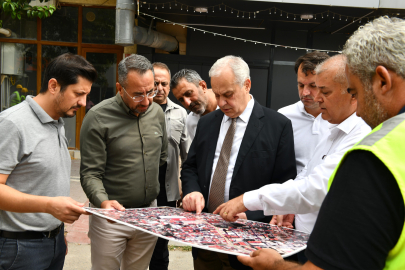 Trafikte yeni düzen! Bursa Caddesi'nde altyapı seferberliği