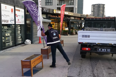 Nilüfer’de yaya ve engelli yolları işgaline sıkı denetim