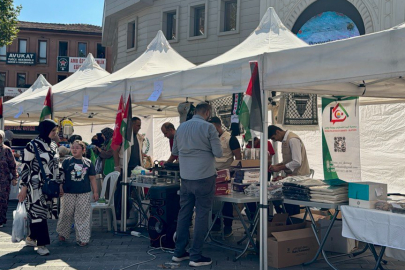 Bursa Gönüllü Kuruluşlar Platformu’ndan Filistinli öğrencilere destek!