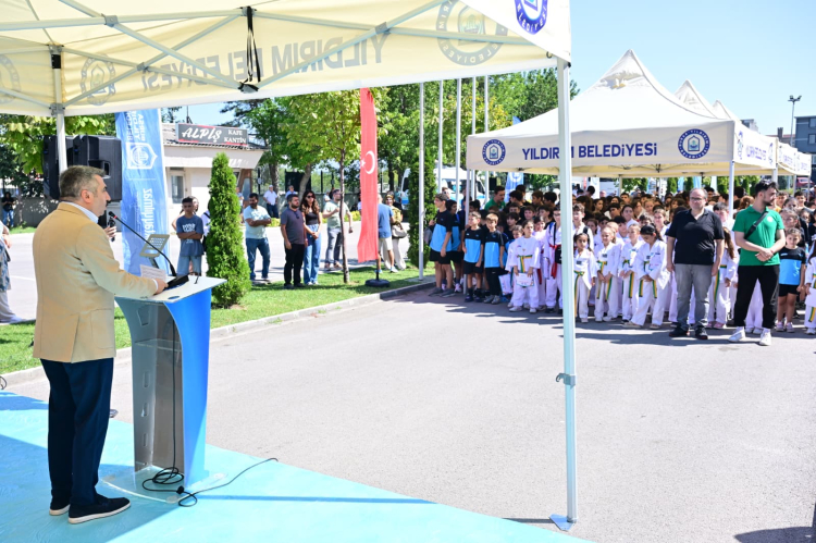 Yıldırım'da 3 ayda 62 binden fazla çocuk sporla buluştu - Bursa Hayat Gazetesi-3