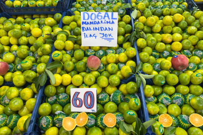 Kışın habercisi tezgahlarda yerini aldı