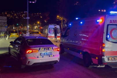 Bursa'da iki motosikletin çarpıştığı kaza kamerada!