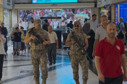 Bursa Kapalı Çarşı’nın güvenliğine özel harekat desteği