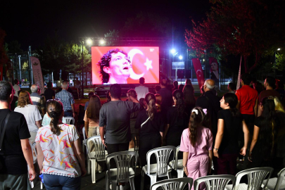 Osmangazi’de basketbol heyecanı dev ekranla taçlandı